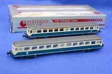 Hobbytrain 1515/1516 Spur N DB Akkutriebwagen VT 515/815 in türkis 2 teilig/OVP