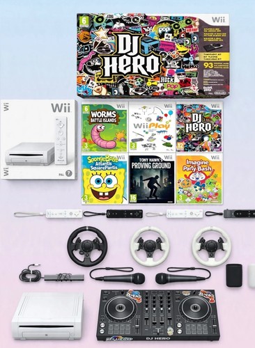Nintendo wii konsole mega - wii,