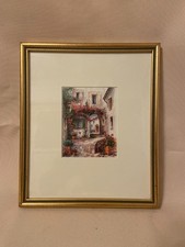 Aquarellgemälde Original