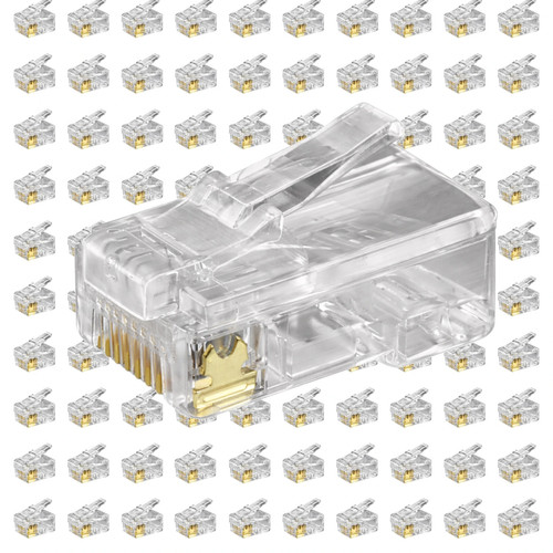 100x rj45 8pol 8p8c - rj45,