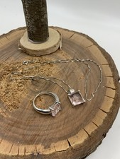 Schmuck-Set 925 Silber: Ring &