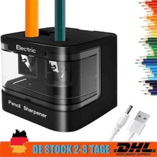 Elektrischer Anspitzer Automatischer Spitzer Bleistifte Spitzmaschine Büro DE