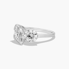 Goldring 14 Karat Weiß 1