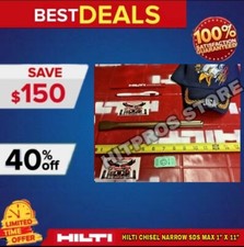 HILTI CHISEL NARROW SDS MAX 1"