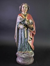 antike Heiligenfigur - Holz