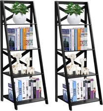 4 Ebenen Leiterregal