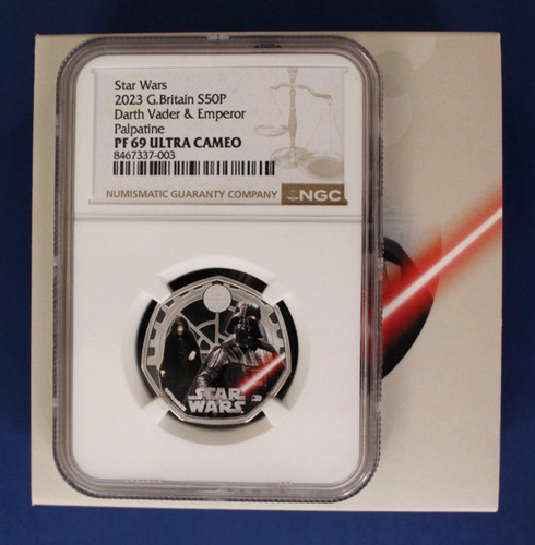 2023 silber 50p - silber, pp