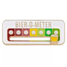 Bier-O-Meter Anstecker Pin