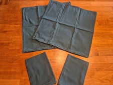 Kissenbezüge 4 Stk.  50x50cm IKEA petrol grün GURLI gepflegter Zustand