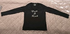 Shirt longsleeve schwarz rock - longsleeve, schwarz,