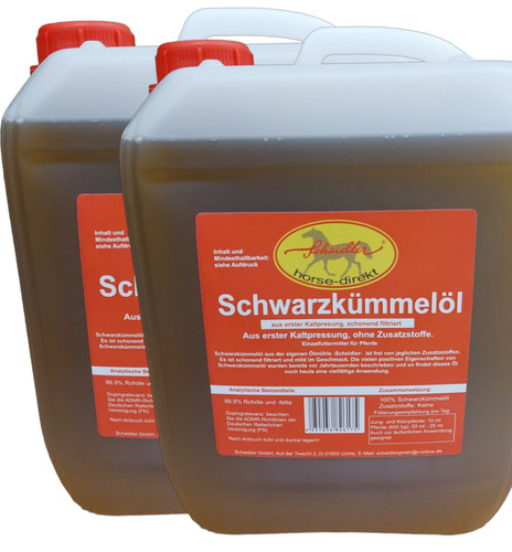 Schwarzkümmelöl 100 2x5l - 100%,