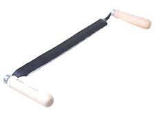 Aqbau Zugmesser gerade 49cm Ziehmesser für Holz gerade Wagnermesser mit Holzheft