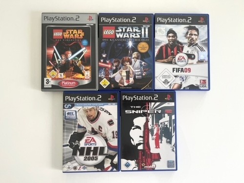 Spiel sony playstation 2 - 5x,