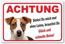 AdriLeo Schild - Vorsicht Jack