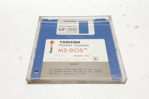 Toshiba 2dd micro floppy - micro,