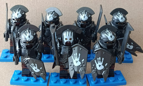 Orks mit schwert und - schwert,