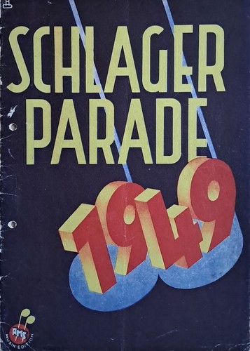 Schlager parade 1949 - schlager, 1949,