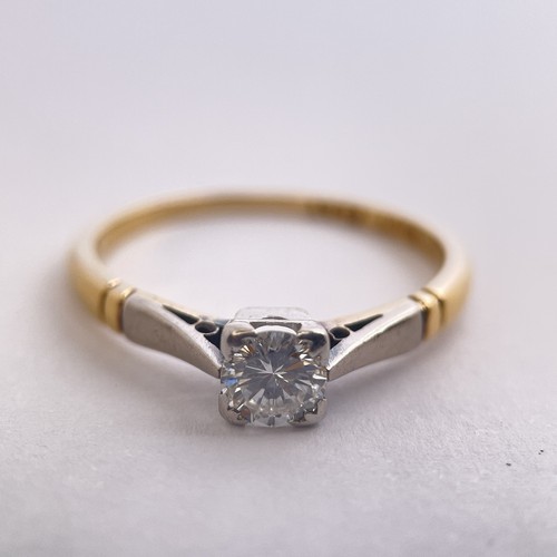 Art deco ring - ring, gelbgold