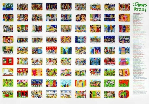 James rizzi prints - prints, on
