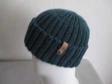 Fischermütze Wintermütze Wollmütze Hipster hat NEU handgestrickt mit Schurwolle
