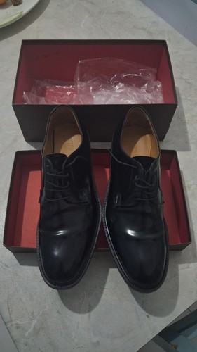 Schwarze derby schuhe 45 - derby, schuhe,