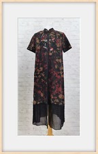 Neu Wanssy Damen kurzarm Kleid