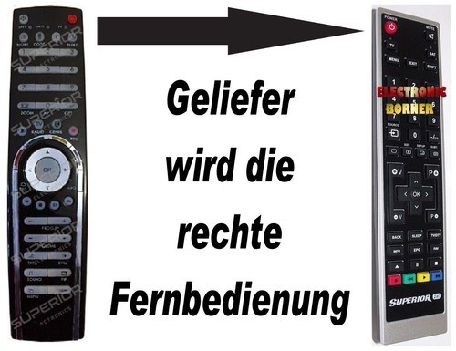 Ersatz fernbedienung - fernbedienung, f