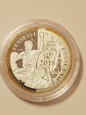 FIFA Fußball-WM in Russland, 999 Silber, st, 2018.