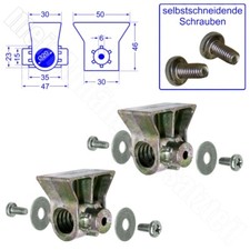 2x ALKO Spindelmutter