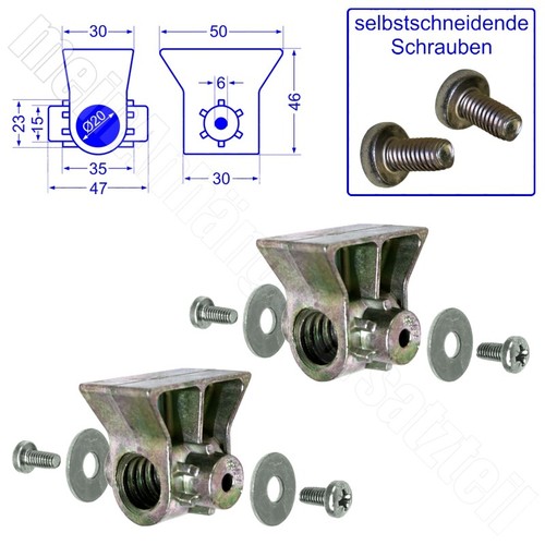 Alko spindelmutter - 2x,