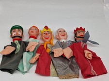 Vintage | Handpuppen | 5er Set