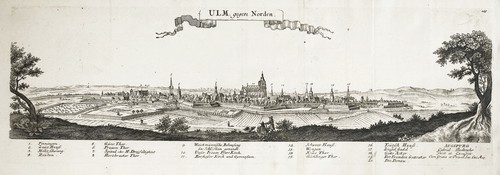 Ulm panorama - ulm,