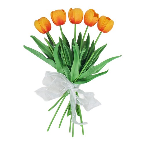 Künstliche tulpe seidenblumen - tulpe,
