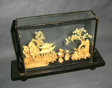 Chinesische Korkschnitzerei