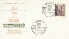 Ersttagsbrief Berlin 700 Jahre Schöneberg First Day Cover Erstausgabe 30.5.1964