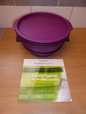 Tupperware Mikrowellen Dampfgarer 101 MicroGoumet lila wenig benutzt