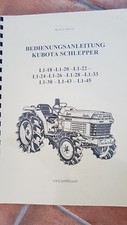 Bedienungsanleitung Kubota L