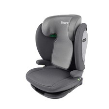 Autositz Kindersitz mit ISOFIX Für 3 bis 12 Jahre 100 - 150 CM 11-36 kg Grau