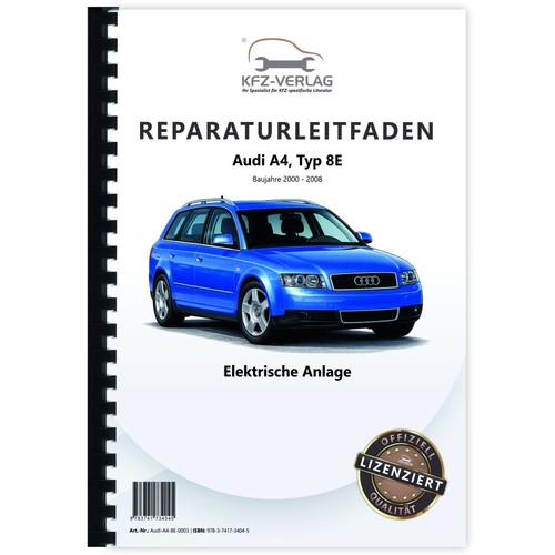 Audi typ 2000 - 8e, 2000-2008