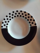 Art Werk Ysenburg Wächtersbach Suppenteller schwarz-weiss