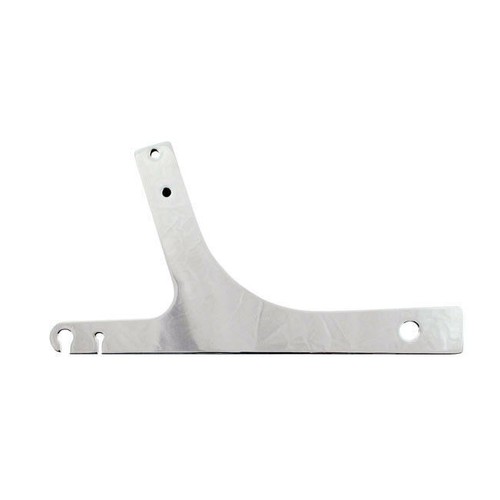 Sissy bar seitenplatten - sissy, chrom