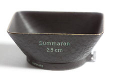 Leitz Leica SOOBK 12500 Lens Hood for SUMMARON 2,8cm Lens Hood METALL 28mm