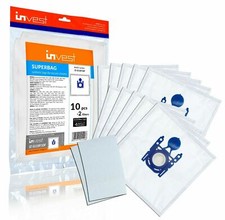 10 Staubsaugerbeutel für Siemens VZ41FGALL Typ G