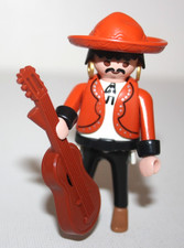 PLAYMOBIL 3802 MEXIKANISCHER MANN MIT GITARRE GOLDMINE MC LAREN'S WESTERN