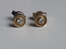 Solitär Ohrstecker 585 Gelbgold