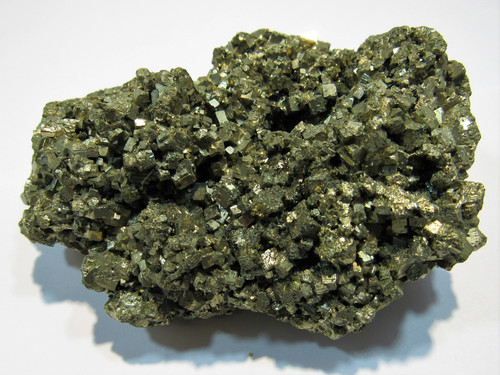 Pyrit würfel kristall stufe - pyrit,