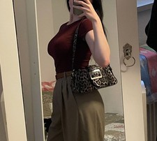 Kleine Leopardentasche