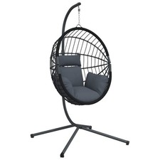 Hängesessel aus rattan mit - hängesessel,