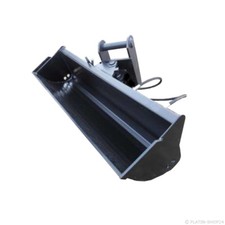 Baggerschaufel 1000mm MS03 hydraulisch schwenkbar Minibagger Radlader Schaufel