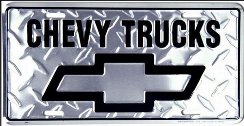 Nummernschild chevrolet - us,